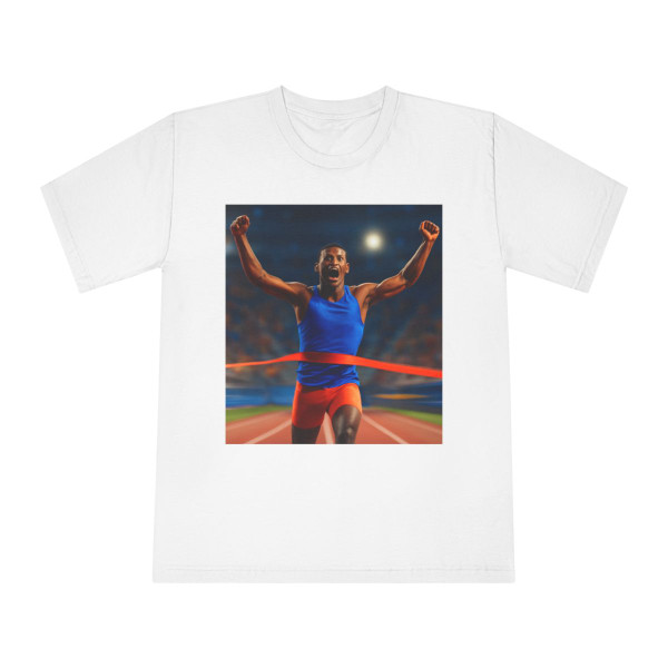 Victory Sprint Moment - Unisex Classic Crewneck T-Shirt