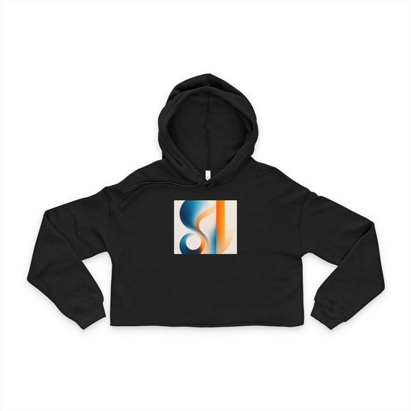 Dynamic Balance - Women's Cropped Hoodie