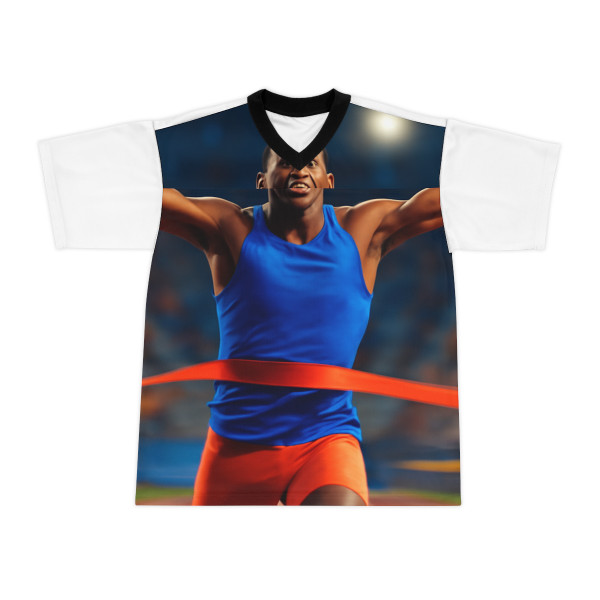 Victory Sprint Moment - Unisex Football Jersey (AOP)