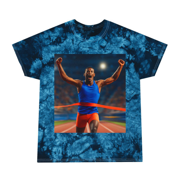 Victory Sprint Moment - Tie-Dye Tee, Crystal