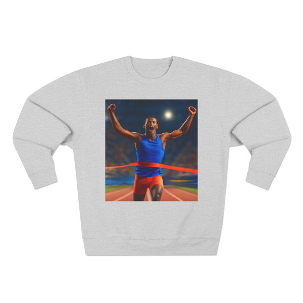 Victory Sprint Moment - Unisex Crewneck Sweatshirt