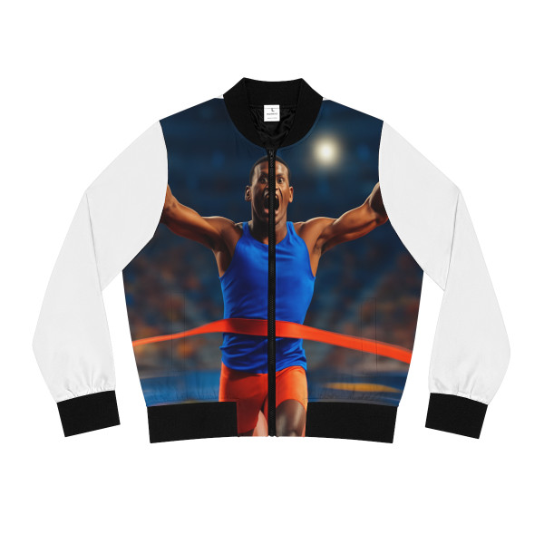 Victory Sprint Moment - Women's Bomber Jacket (AOP)