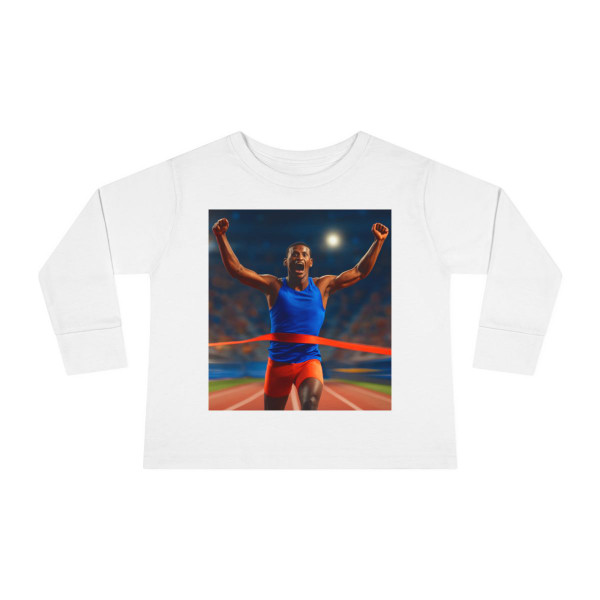 Victory Sprint Moment - Toddler Long Sleeve Tee