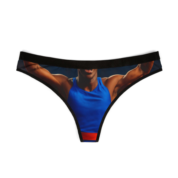 Victory Sprint Moment - Women's Thongs (AOP)