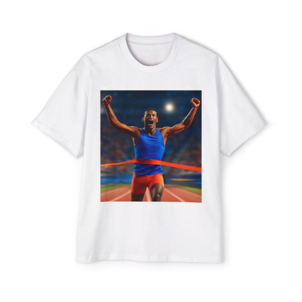 Victory Sprint Moment - Men's Heavy Oversized Tee