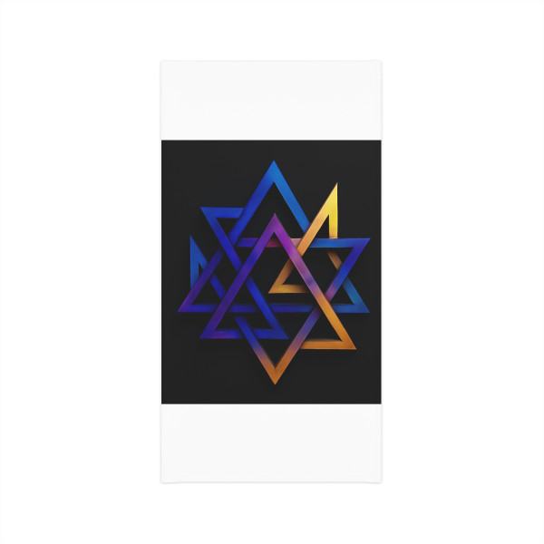 Cosmic Triangle Flow - Lightweight Neck Gaiter