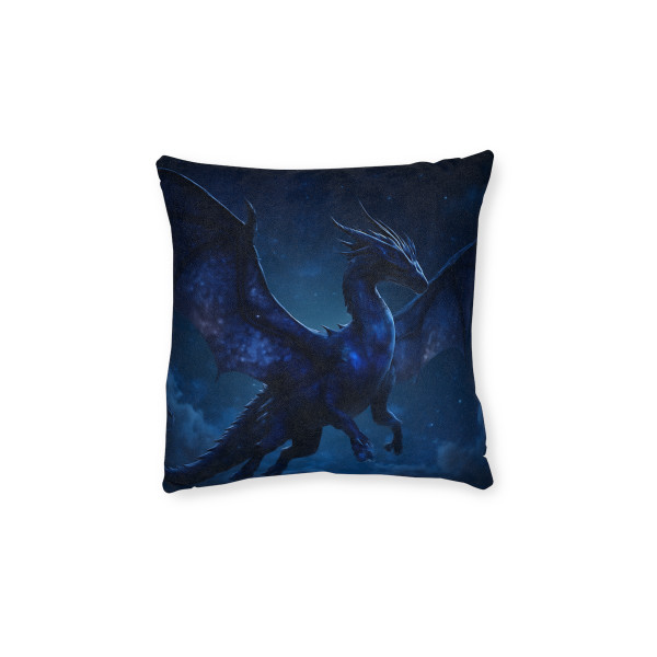 Celestial Night Wyrm - Square Pillow