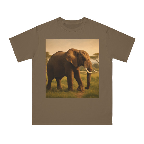 Majestic Elephant Grace - Organic Unisex Classic T-Shirt
