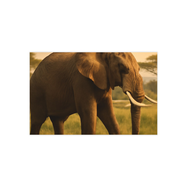 Majestic Elephant Grace - Business Cards, 100pcs