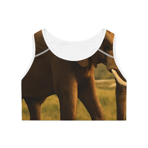 Majestic Elephant Grace - Sports Bra (AOP)