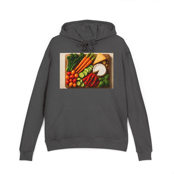 Gourmet Garden Platter - Unisex French Terry Hoodie