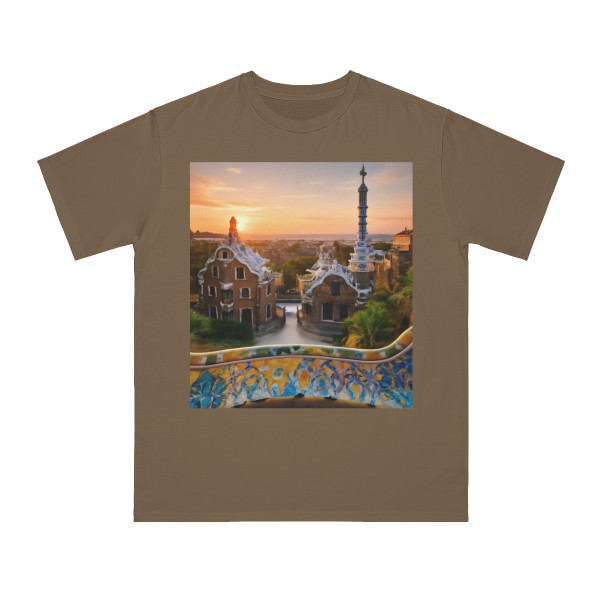 Barcelona Mosaic Dreams - Organic Unisex Classic T-Shirt