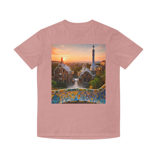 Barcelona Mosaic Dreams - Unisex Faded Shirt