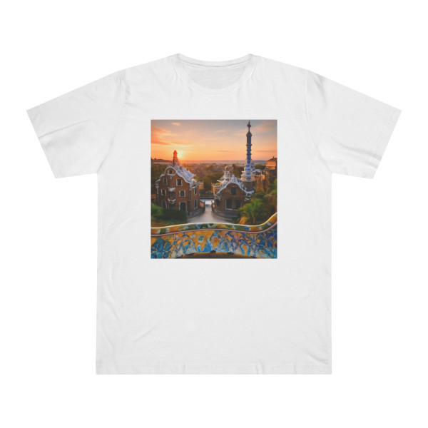 Barcelona Mosaic Dreams - Unisex Deluxe T-shirt 