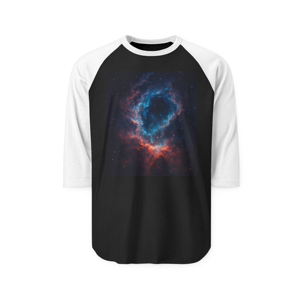 Celestial Kaleidoscope - Unisex Three-Quarter Sleeve Raglan Shirt