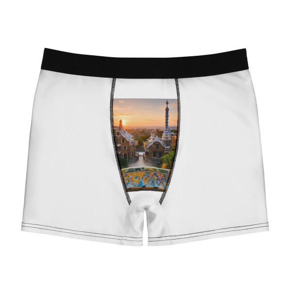Barcelona Mosaic Dreams - Men's Boxer Briefs (AOP)