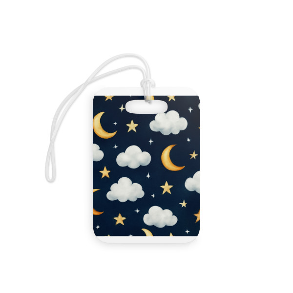 Celestial Night Whispers - Luggage Tags