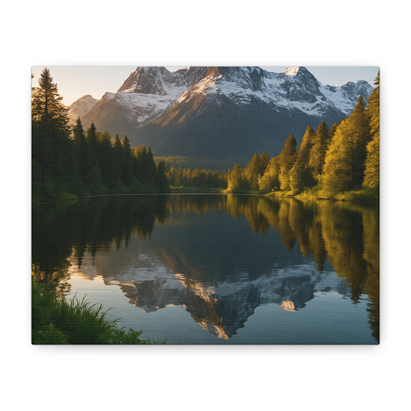Mountain Reflections - Matte Canvas, Stretched, 1.25"