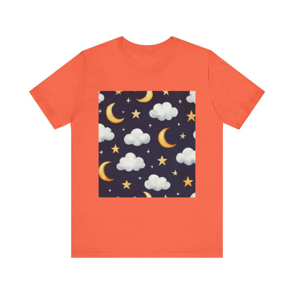Celestial Night Whispers - Unisex Jersey Short Sleeve Tee
