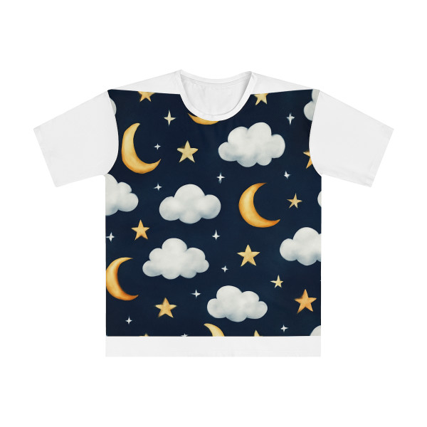 Celestial Night Whispers - Men's Loose T-shirt (AOP)