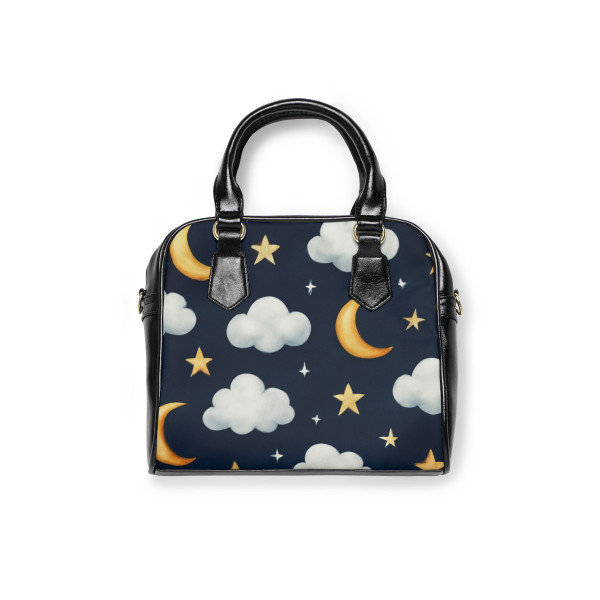 Celestial Night Whispers - Shoulder Handbag