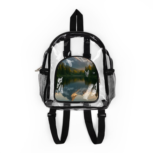 Mountain Reflections - Clear Stadium Backpack