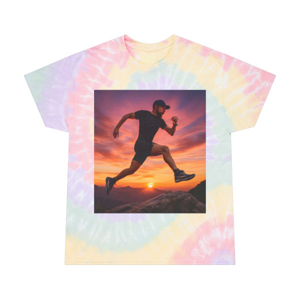 Mountain Trail Conqueror - Tie-Dye Tee, Spiral