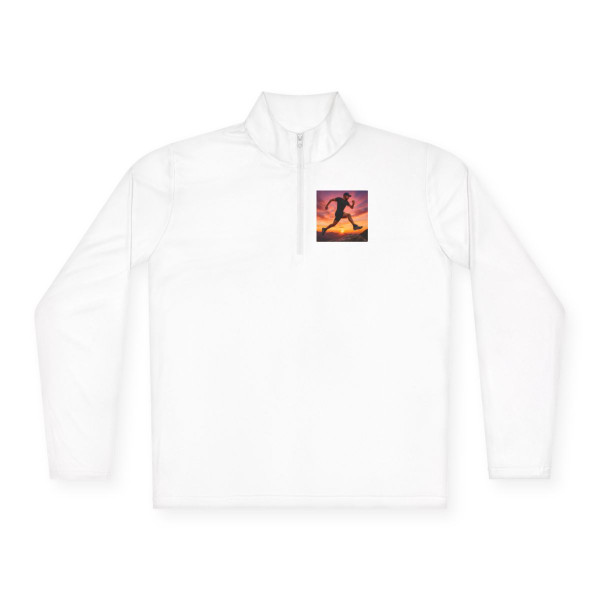 Mountain Trail Conqueror - Unisex Quarter-Zip Pullover