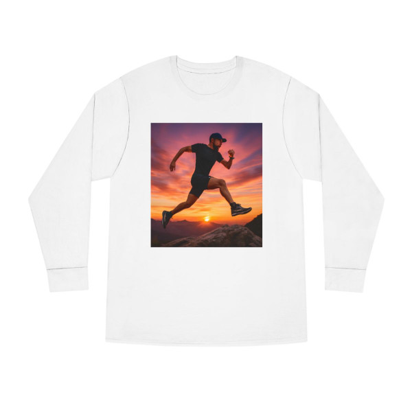 Mountain Trail Conqueror - Long Sleeve Crewneck Tee