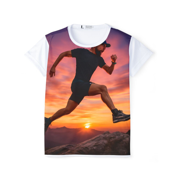 Mountain Trail Conqueror - Women's Sports Jersey (AOP)