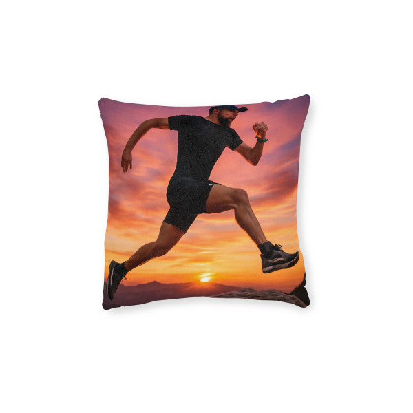 Mountain Trail Conqueror - Square Pillow