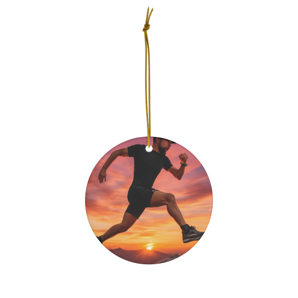 Mountain Trail Conqueror - Ceramic Ornament, 1-Pack