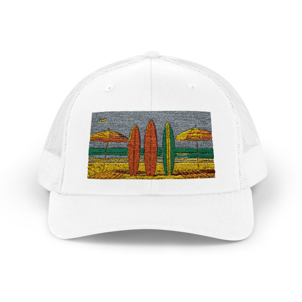Retro Beach Vibes - Snapback Trucker Cap