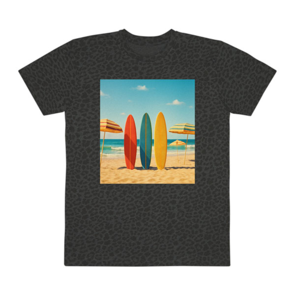 Retro Beach Vibes - Men's Fine Jersey Tee