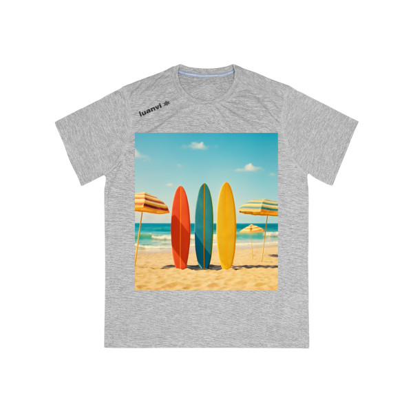 Retro Beach Vibes - Men's Sports T-shirt