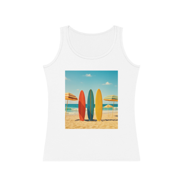 Retro Beach Vibes - Women's Tank Top
