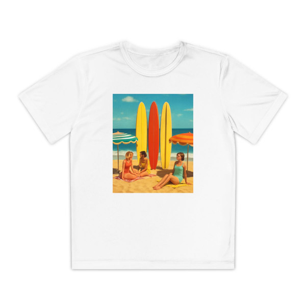 Retro Beach Vibes - Youth Competitor Tee