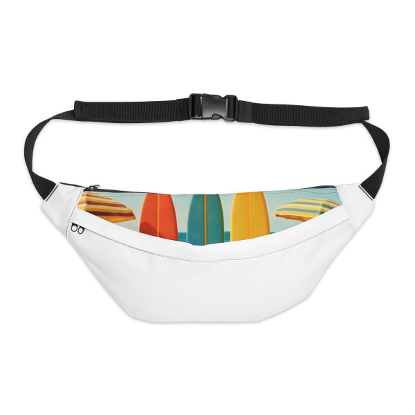 Retro Beach Vibes - Large Fanny Pack