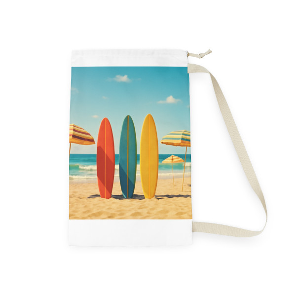 Retro Beach Vibes - Laundry Bag