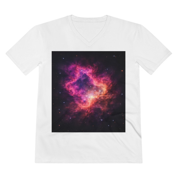 Nebula Dreamscape - Men's Lightweight V-Neck Tee