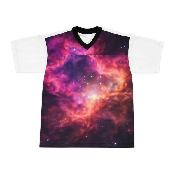 Nebula Dreamscape - Unisex Football Jersey (AOP)