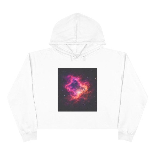 Nebula Dreamscape - Crop Hoodie