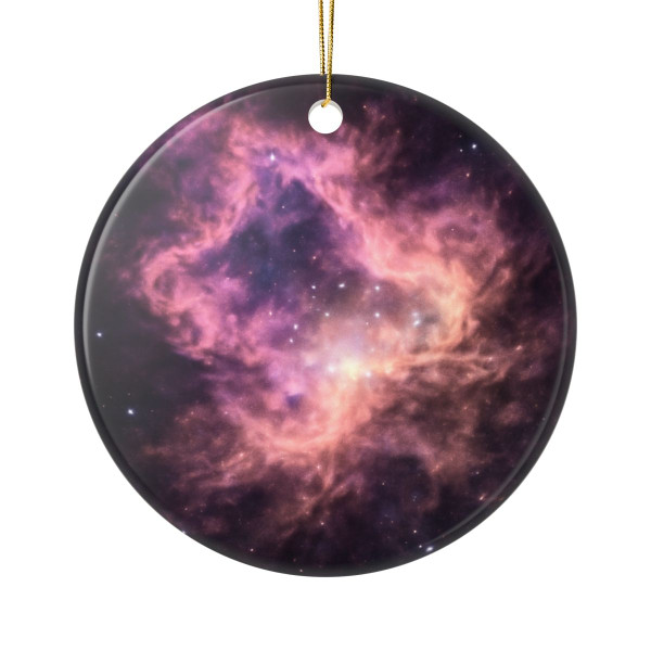 Nebula Dreamscape - Ceramic Ornaments, 2-Side Print