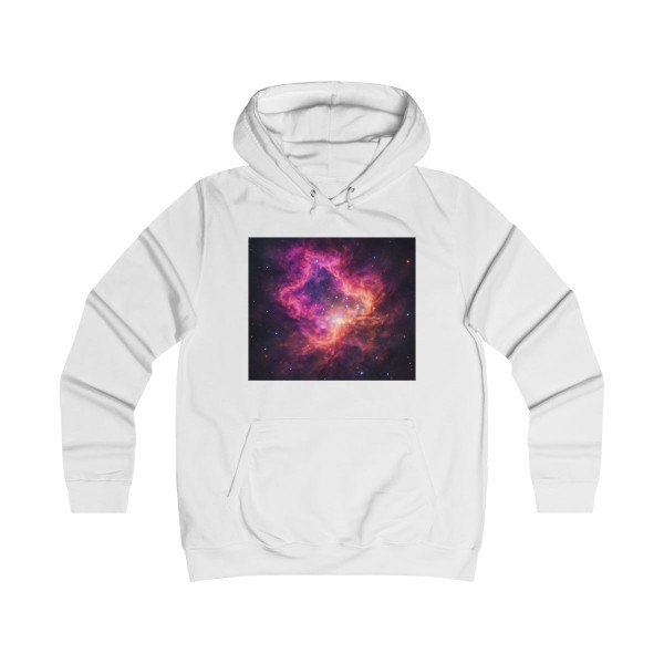 Nebula Dreamscape - Girlie College Hoodie