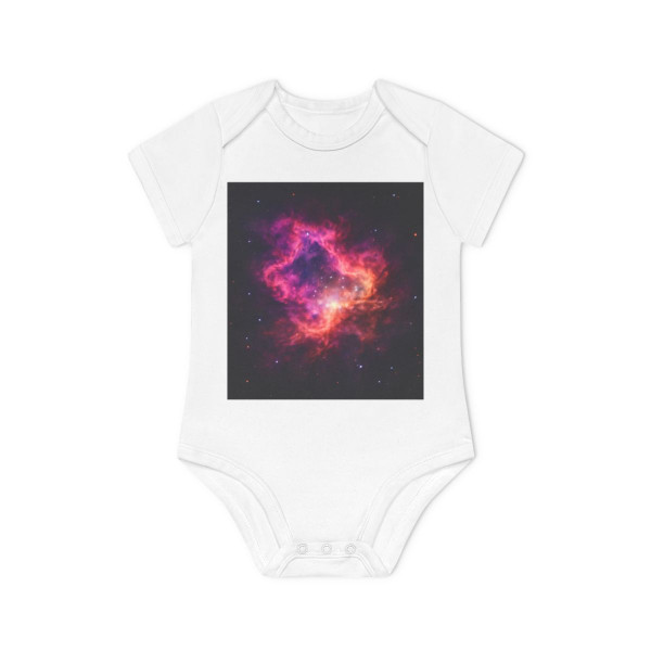 Nebula Dreamscape - Baby Organic Short Sleeve Bodysuit