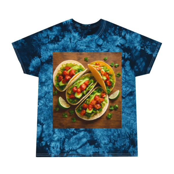 Spicy Taco Fiesta - Tie-Dye Tee, Crystal