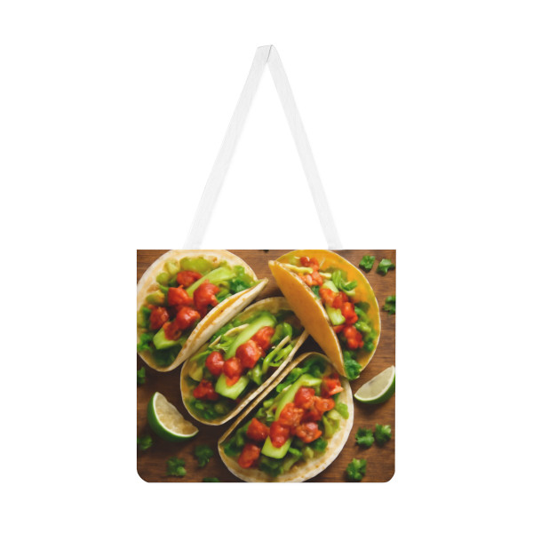 Spicy Taco Fiesta - Shoulder Tote Bag (AOP)