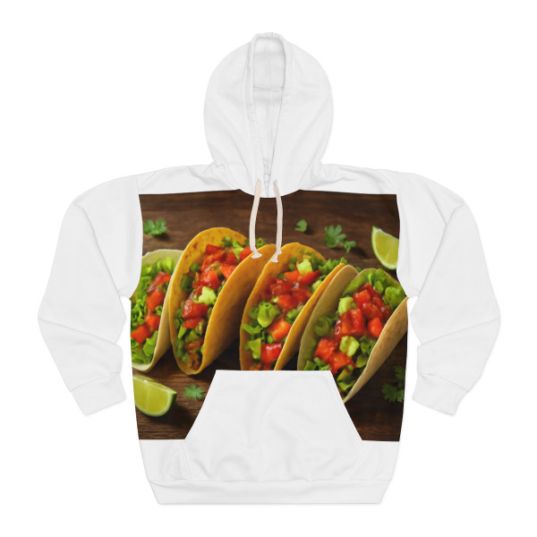 Spicy Taco Fiesta - Unisex Pullover Hoodie (AOP)