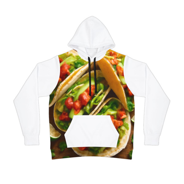 Spicy Taco Fiesta - Athletic Hoodie (AOP)