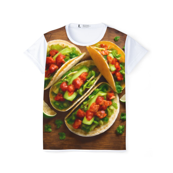Spicy Taco Fiesta - Women's Sports Jersey (AOP)